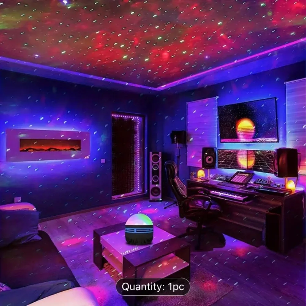 Colorful LED Party Light Projector - Picture 3 of 10